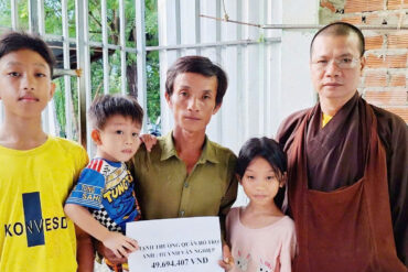 CHÙA CHÂU LONG HỖ TRỢ CHI PHÍ TỔ CHỨC TANG SỰ
