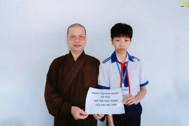 CHÙA CHÂU LONG HỖ TRỢ HOÀN CẢNH KHÓ KHĂN